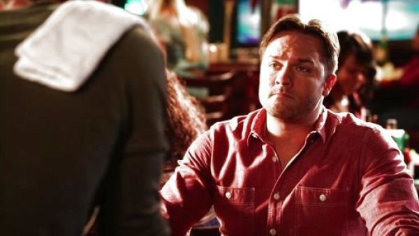 George Tucker's Slim Red Selvedge Chambray Utility Shirt on Hart of Dixie