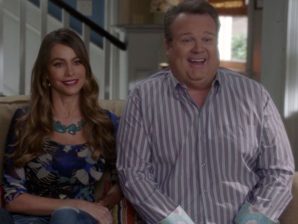 Gloria Pritchett's Printed Long Sleeve Top  on Modern Family