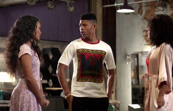 Hakeem Lyon's Erupting Volcano Print T-Shirt on Empire