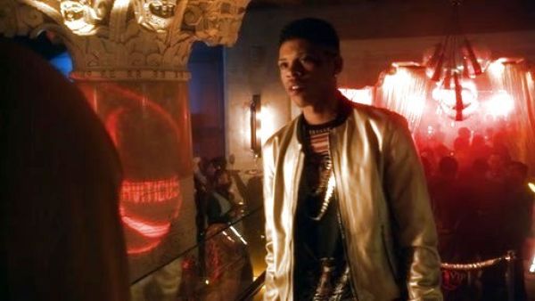 Hakeem Lyon's Metallic Bomber Jacket on Empire