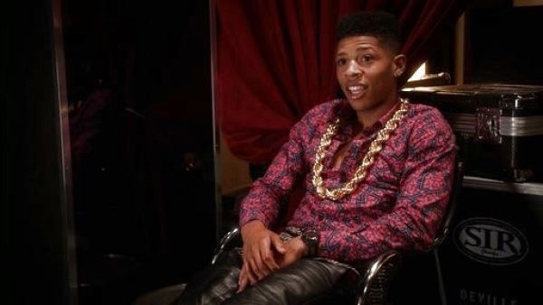Hakeem Lyon's mixed print slim fit shirt on Empire