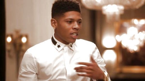 Hakeem Lyon's White Star Collar Shirt on Empire