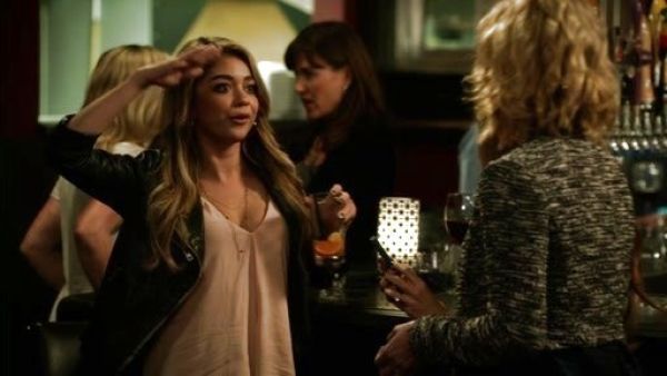 Haley Dunphy's Turne Leather Biker Jacket on Modern Family