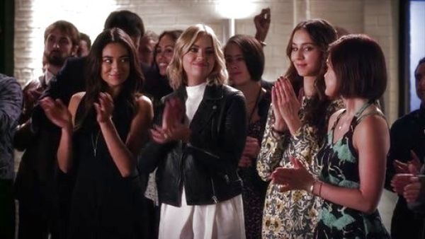 Hanna Marin's D-Ring High Neck Playsuit on Pretty Little Liars