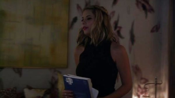 Hanna Marin's High Neck Mini Bodycon Dress on Pretty Little Liars