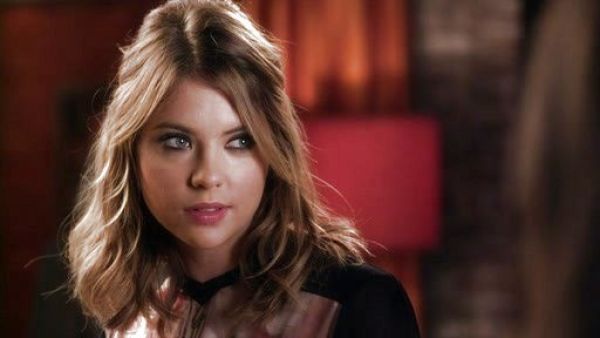 Hanna Marin's Ivor Opulent Bloom Print Blouse on Pretty Little Liars