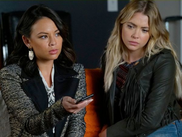 Hanna Marin's Leather Fringe Jacket on Pretty Little Liars
