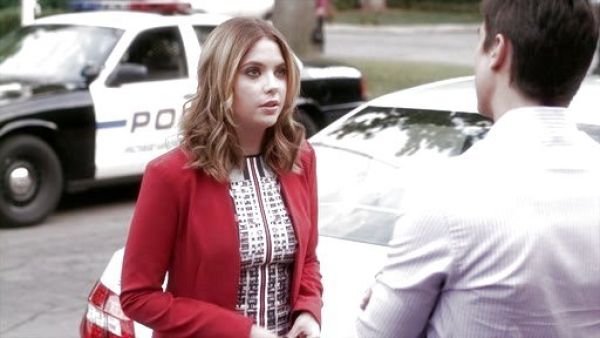 Hanna Marin's Metropolis Dress on Pretty Little Liars