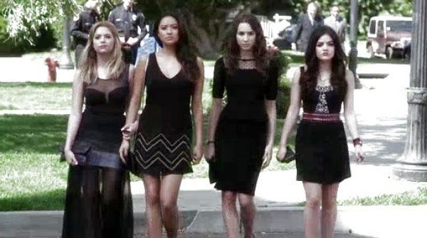 Hanna Marin's Sheer Maxi Tank Dress on Pretty Little Liars