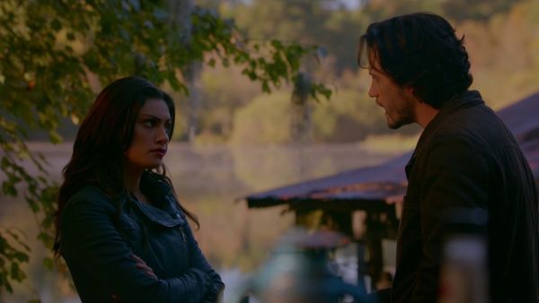 Hayley Marshall's Cargo Biker Jacket on The Originals