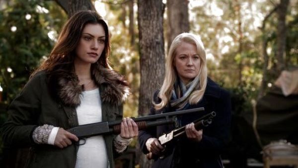 Hayley Marshall's Faux-Fur Hooded Parka on The Originals