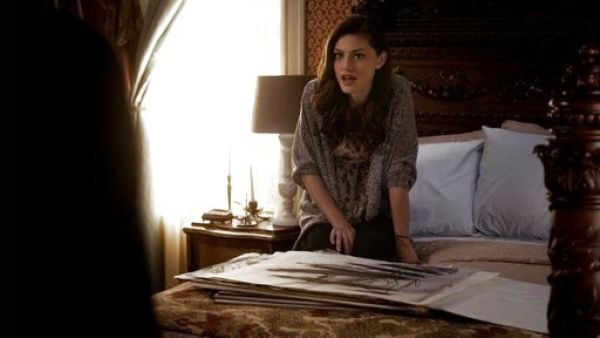 Hayley Marshall's Marled Shawl Cardigan on The Originals