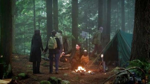 Henry Mills's Settlement Backpack on Once Upon A Time 