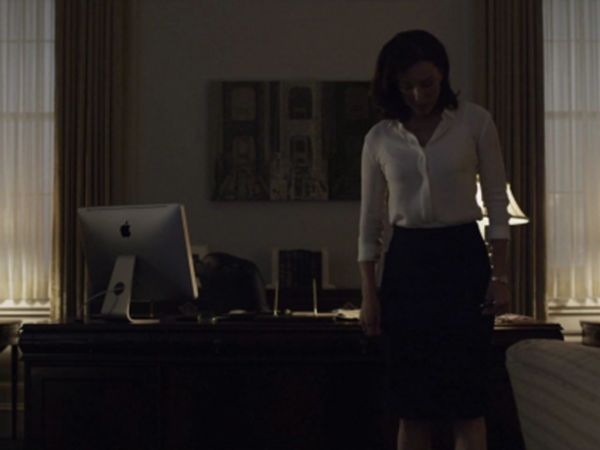 Jackie Sharp's Classic Cady Skirt on House of Cards