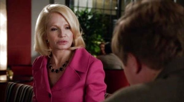 Jane Forrest's Black Onyx, Diamond & Sterling Silver Button Earrings on The New Normal