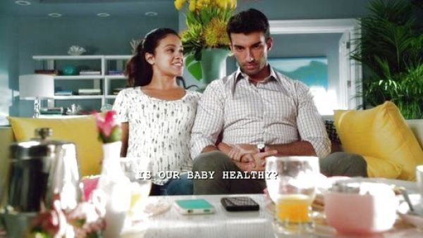 Jane Villanueva's Basic V-Neck Tee on Jane the Virgin