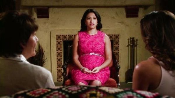 Jane Villanueva's Letizia Sleeveless Dress on Jane the Virgin