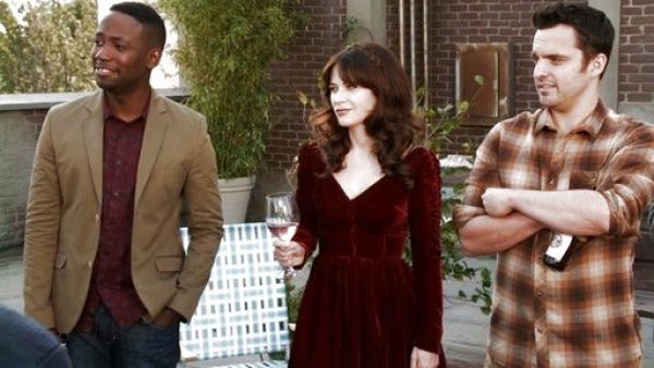 Jess Day's Candice Gwinn Victorian Mini Dress on New Girl