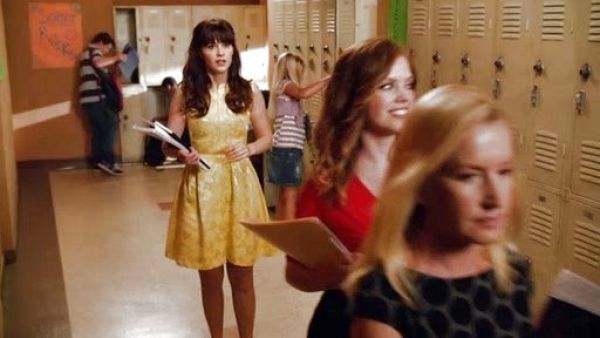 Jess Day's Jacquard Dress on New Girl