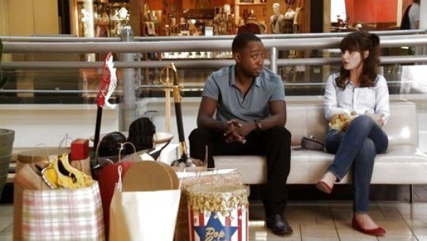 Jess Day's jeans on New Girl