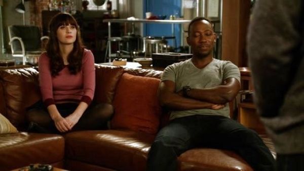 Jess Day's Merino Collared Sweater on New Girl