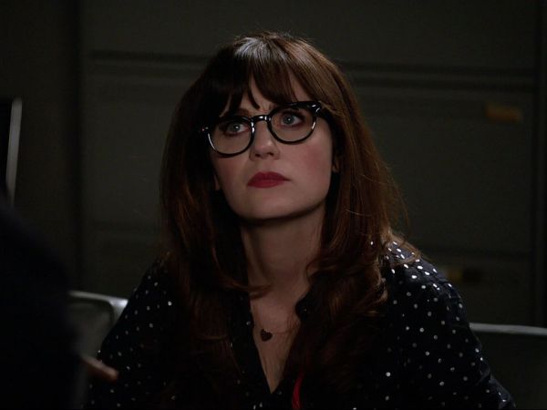 Jess Day's PERFECT SHIRT IN FOIL DOT on New Girl