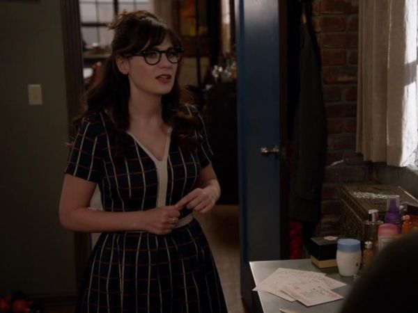 Jess Day's Pertinent Pacing Dress on New Girl