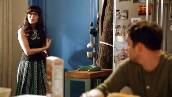 Jess Day's Teal Veranda Dress on New Girl