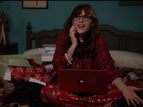 Jess Day's Women 3D Animals Striped Cartoon Cat Footprints Cotton Socks on New Girl