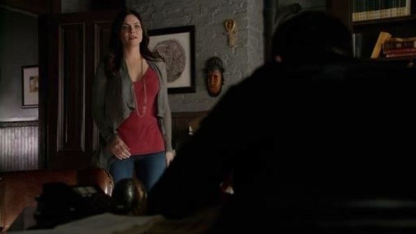 Jo Robles's Voltage Draped Cardigan on The Vampire Diaries