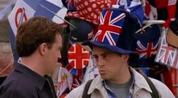 Joey Tribbiani's Union Jack Hat - Friends