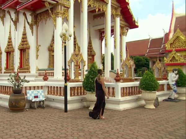 Jojo Fletcher's Black Maxi Dress on The Bachelorette