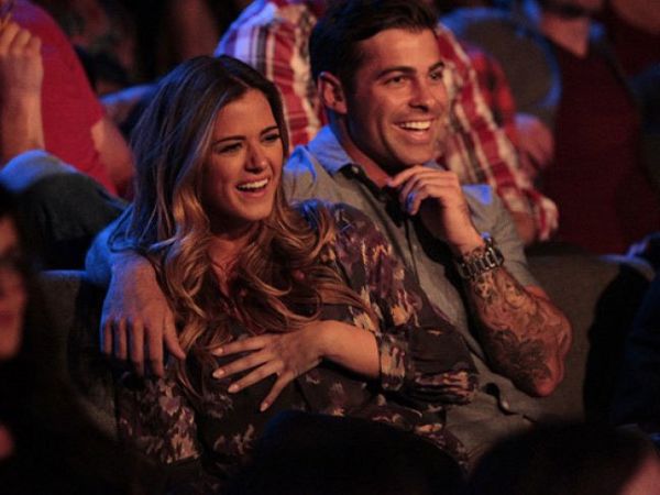 Jojo Fletcher's Ikat Floral Top on The Bachelorette