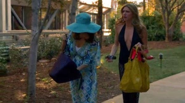 Joss Carver's Basic Plunge Halter Swimsuit  at Nancy Meyer on Mistresses