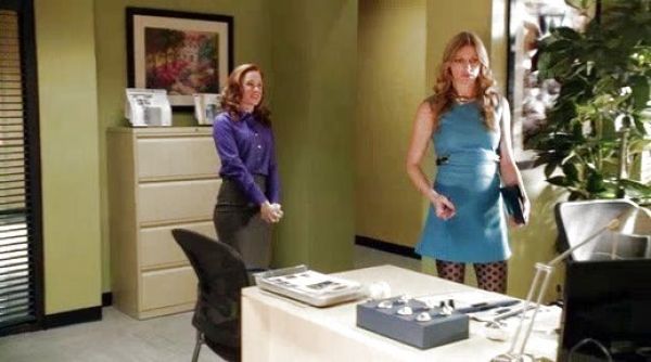 Joss Carver's Belted Sleeveless Dress on Mistresses