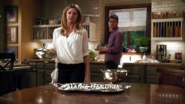 Joss Carver's Jaklyn Crossover Draped Blouse on Mistresses
