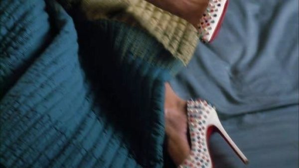 Joss Carver's Pigalle Spikes Red Sole Pump on Mistresses