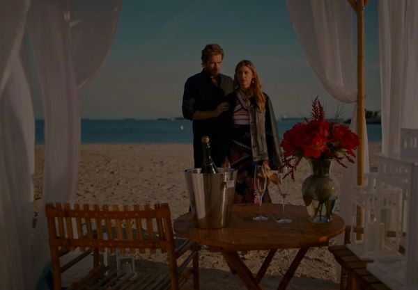 Joss Carver's Striped Ribbed Cross-Front Top, Multicolor on Mistresses