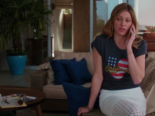 Joss Carver's White Cutout Skirt on Mistresses