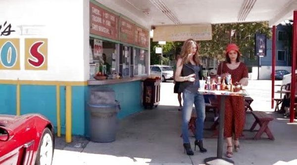 Joss Carver's Zipper-Heel Leather Ankle Boot on Mistresses