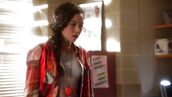 Julia's byCORPUS Burnout Plaid Shirt on Star Crossed