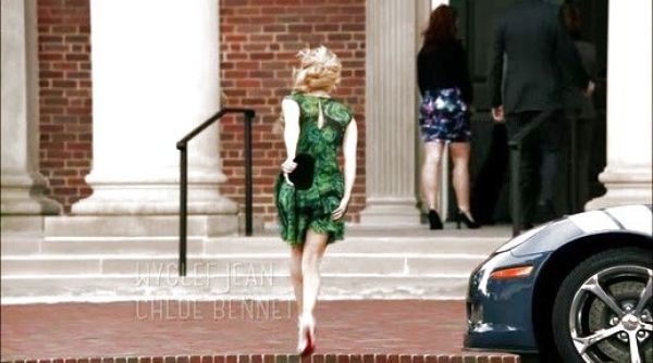 Juliette Barnes's Heidi Printed Dress on Nashville