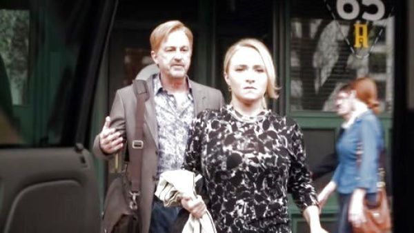 Juliette Barnes's Marble-Print Sweater on Nashville