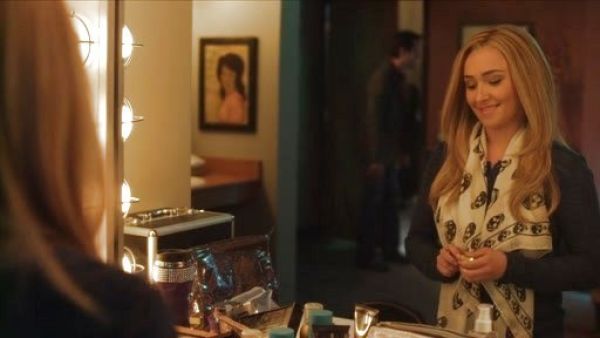 Juliette Barnes's Skull Print Chiffon Scarf on Nashville
