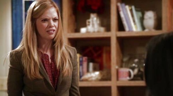 June Colburn's Black Pyramid Ring on Don't Trust the B---- in Apartment 23