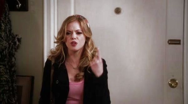 June Colburn's Two of Hearts Necklace on Don't Trust the B---- in Apartment 23