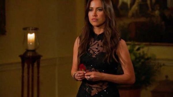 Kaitlyn's 1980M Embellished Slit Gown on The Bachelorette 