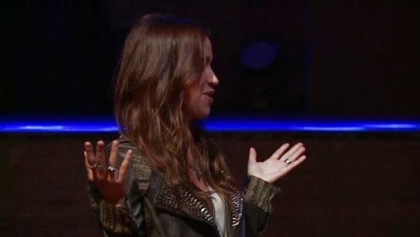 Kaitlyn's Asymmetrical Jacket on The Bachelorette 