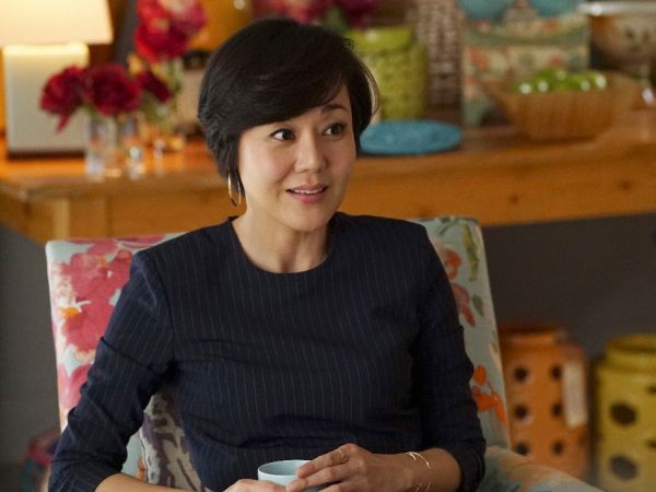 Karen Kim's Pinstripe Crop Top on Mistresses