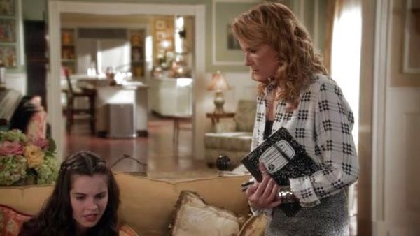 Kathryn Kennish's Check Grid Shirt on Switched At Birth